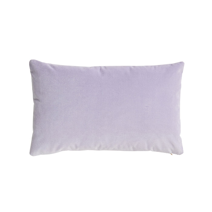 Lilac Velvet Texture Pillow