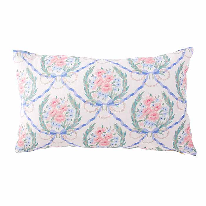 Victoria Floral Lumbar Pillow