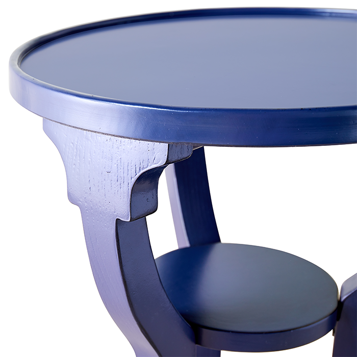 Virginia Side Table Top in Navy