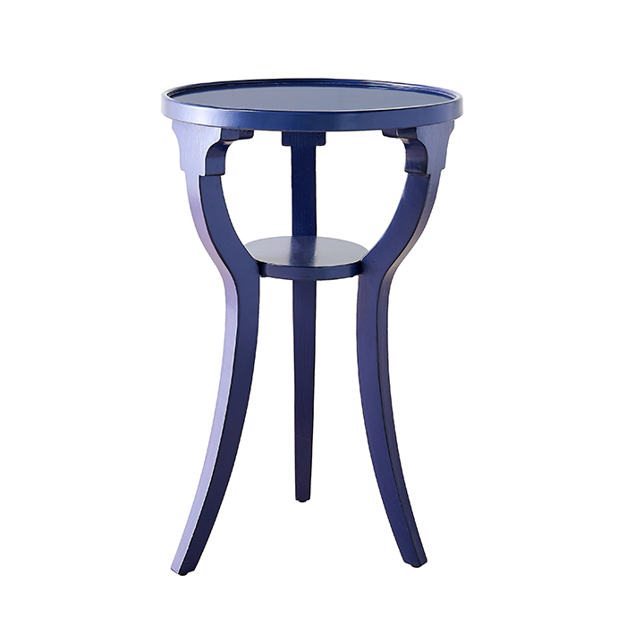 Navy Virginia Side Table