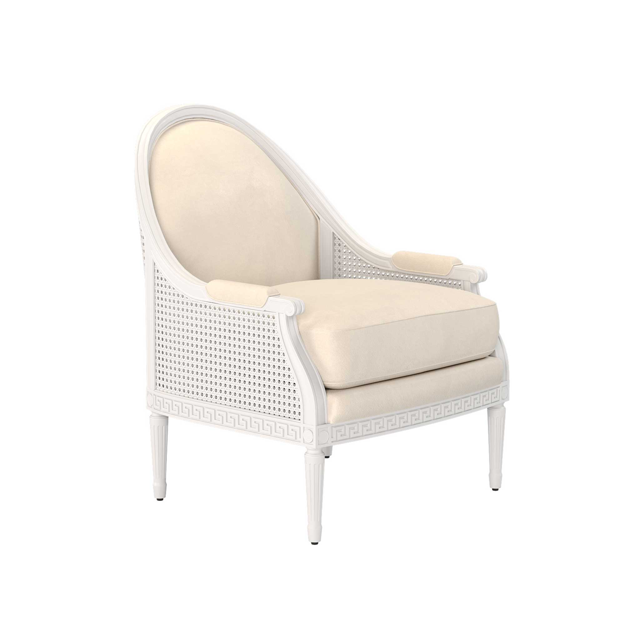 Rose Cane Back Chair