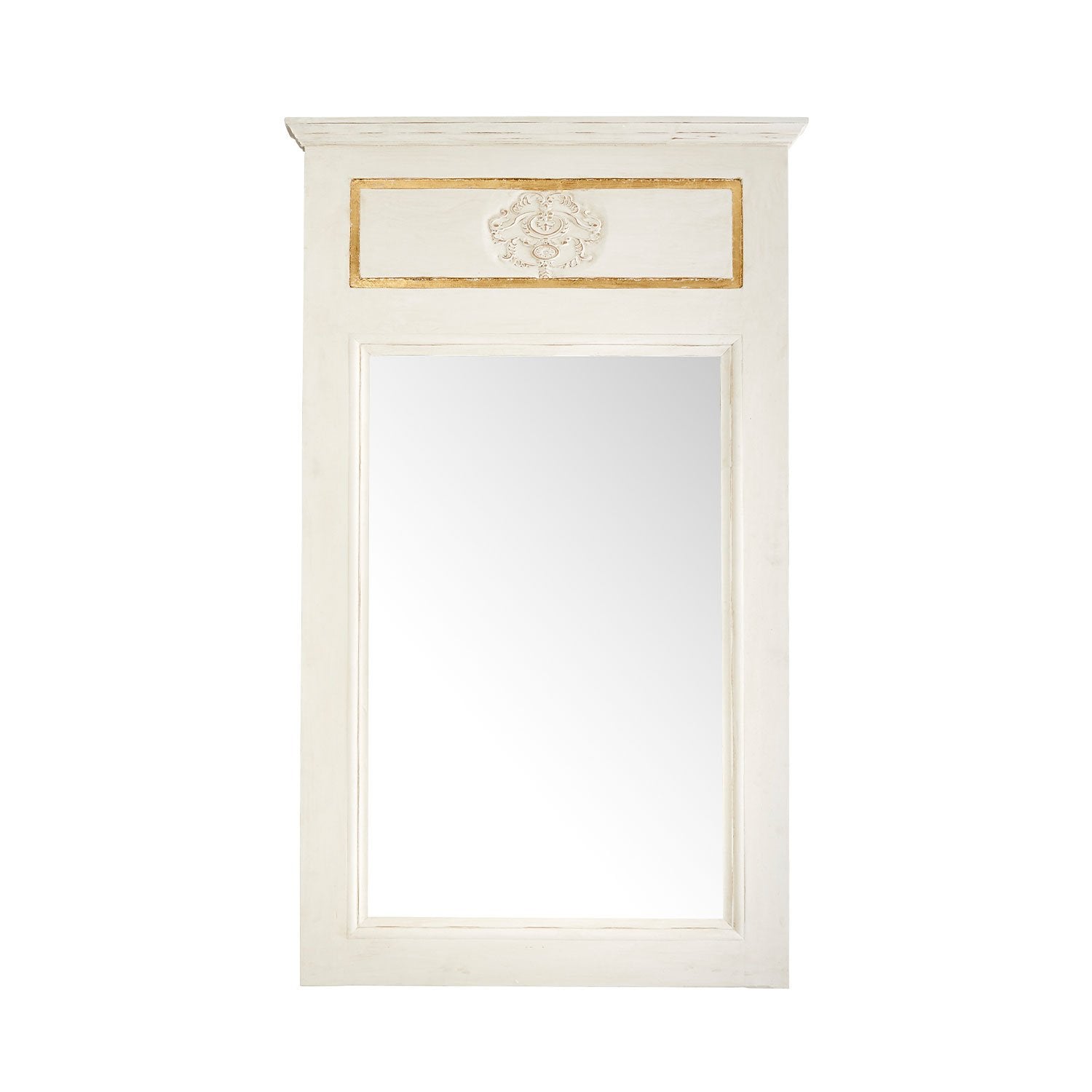 White Lorraine Mirror