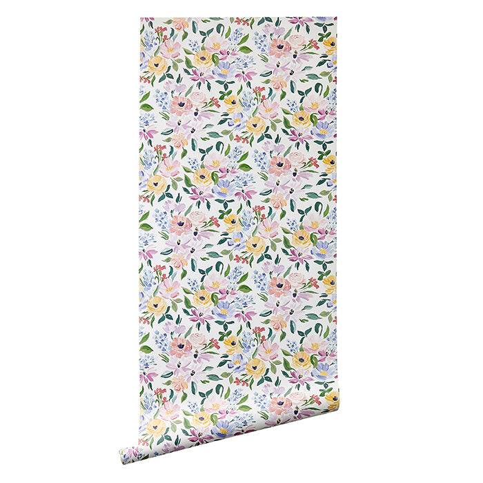 Penelope Bold Floral Wallpaper on Roll
