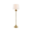 Alberto Large Floor Lamp in Antique Gold Leaf