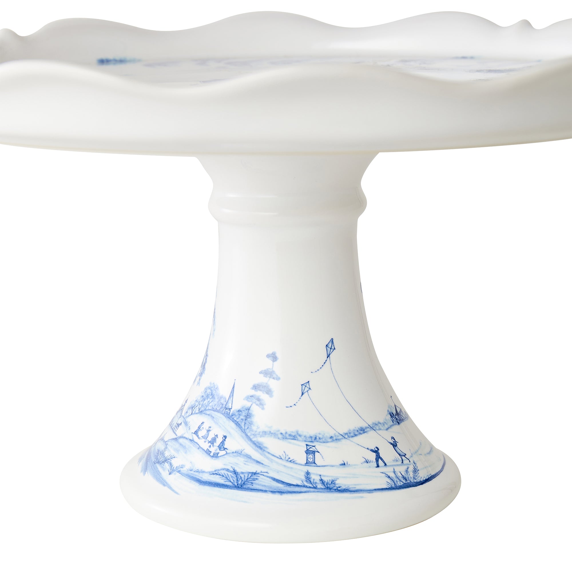 Country Estate Delft Blue Cake Stand Fete