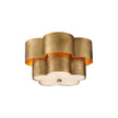 Arabelle Flush Mount Ceiling Light in Gild