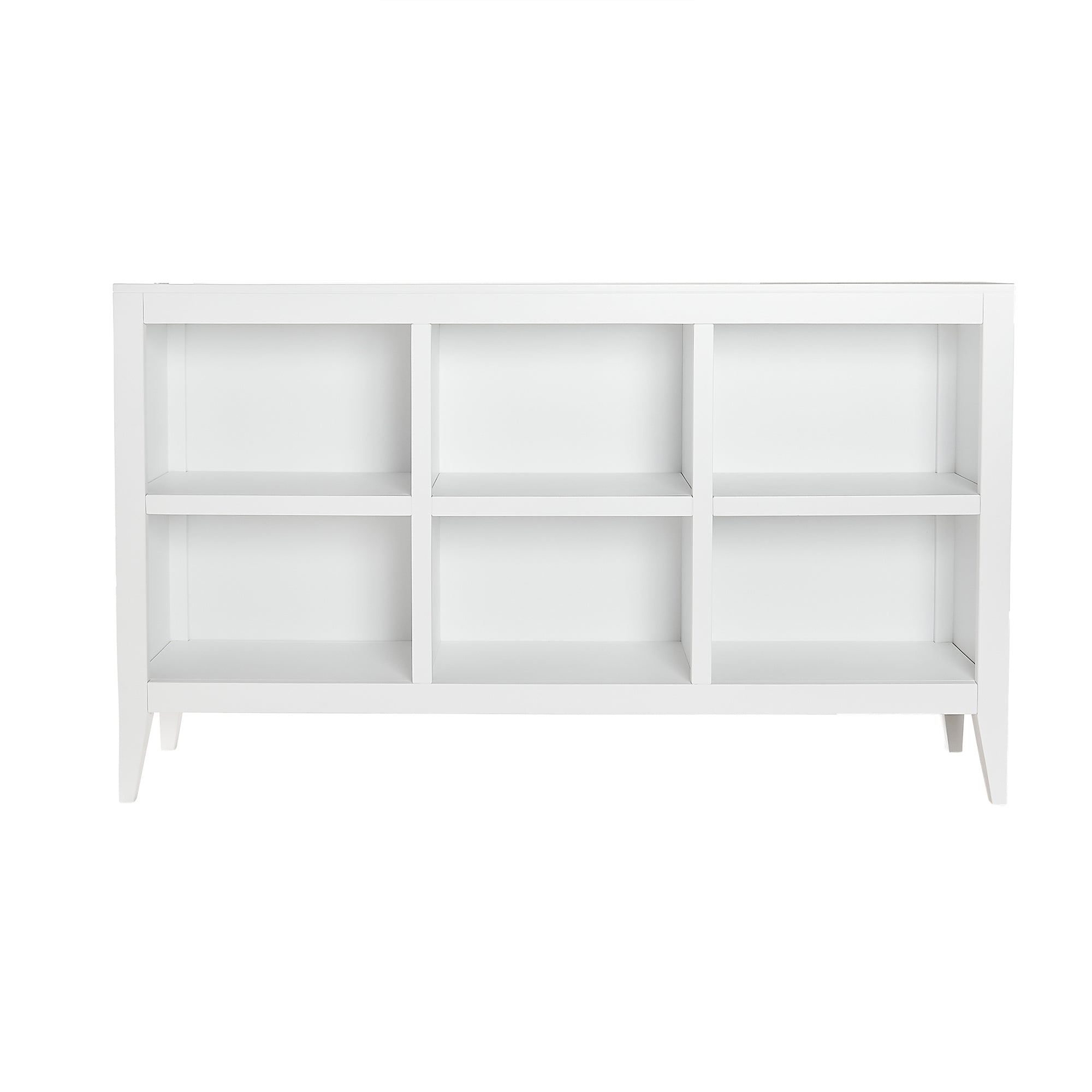 White Skylar Bookcase