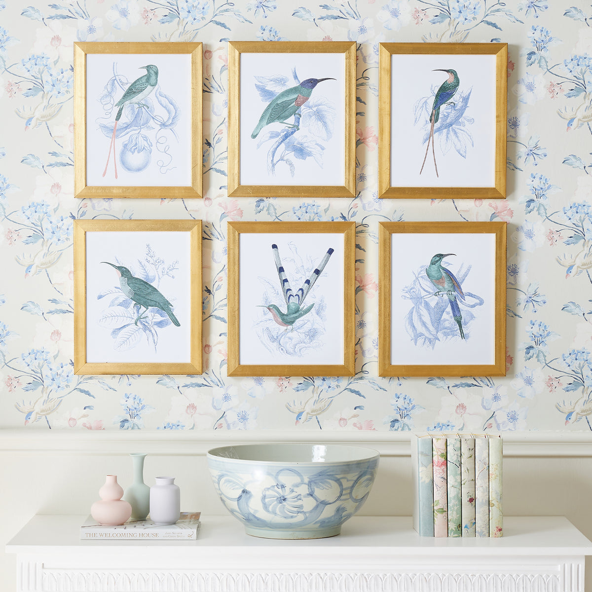 Hummingbird Print Set