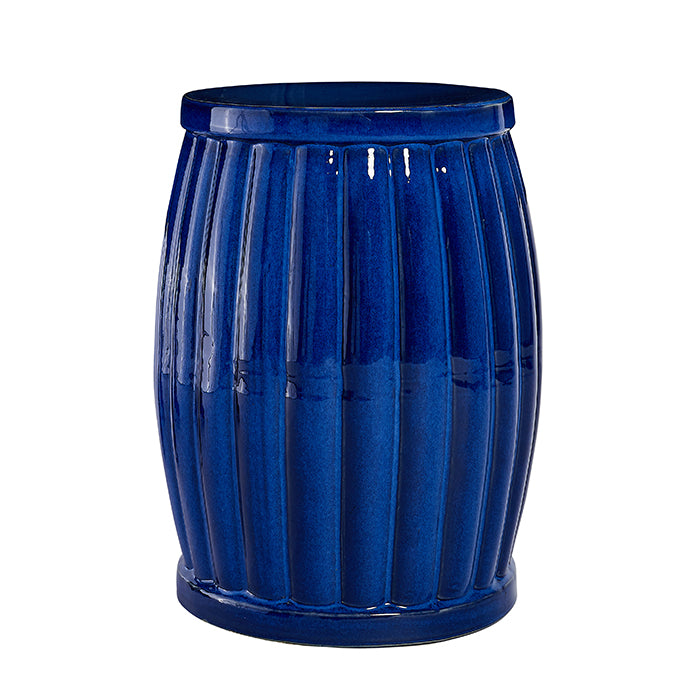 Reeded Garden Stool Small