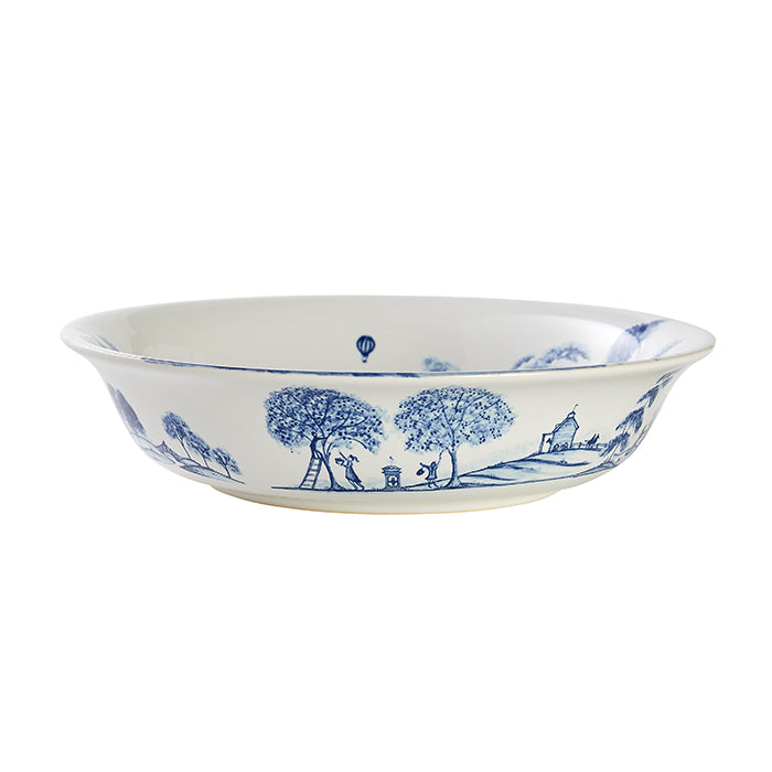 Country Estate Delft Blue Serving Bowl Harvest