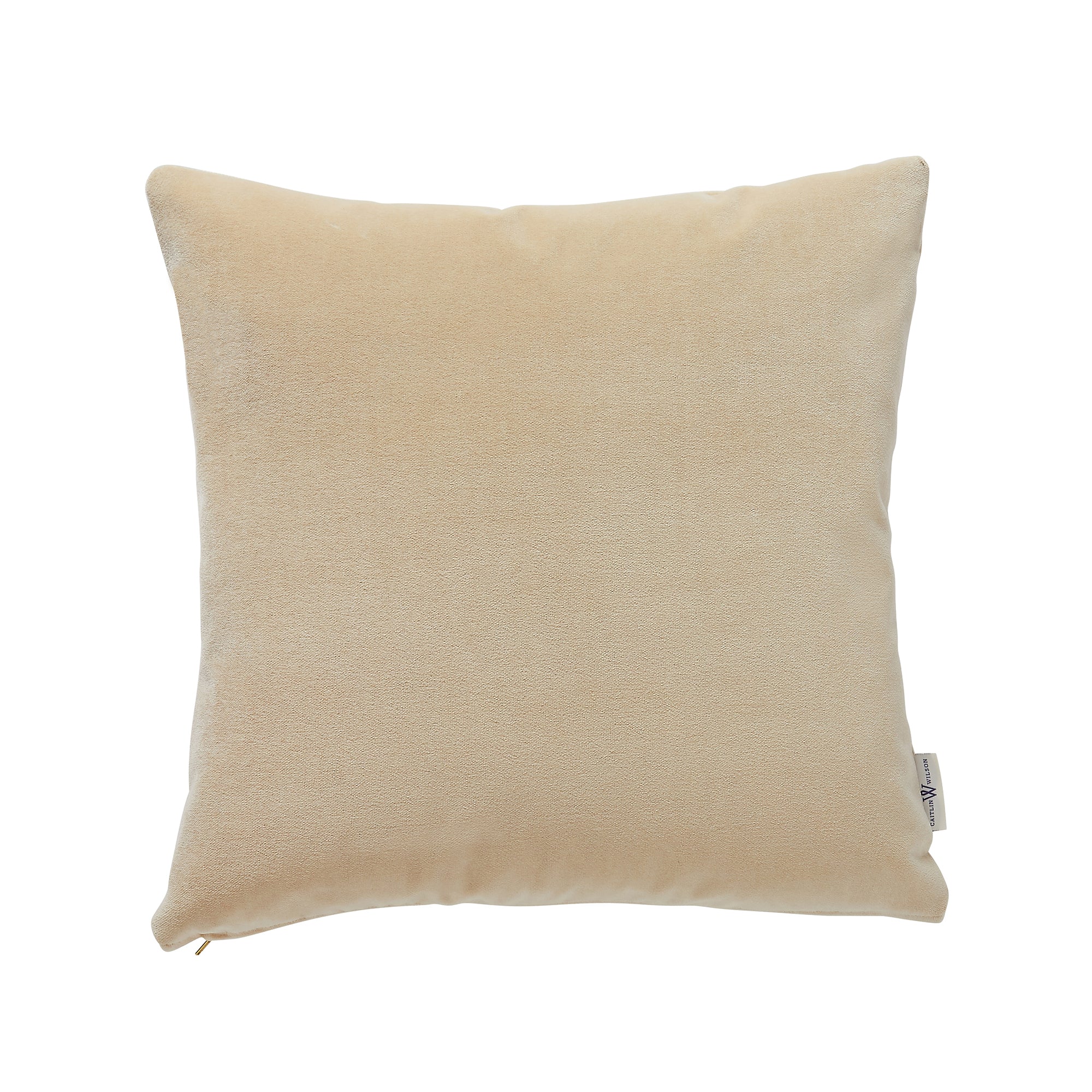 Cream Velvet Pillow Cover