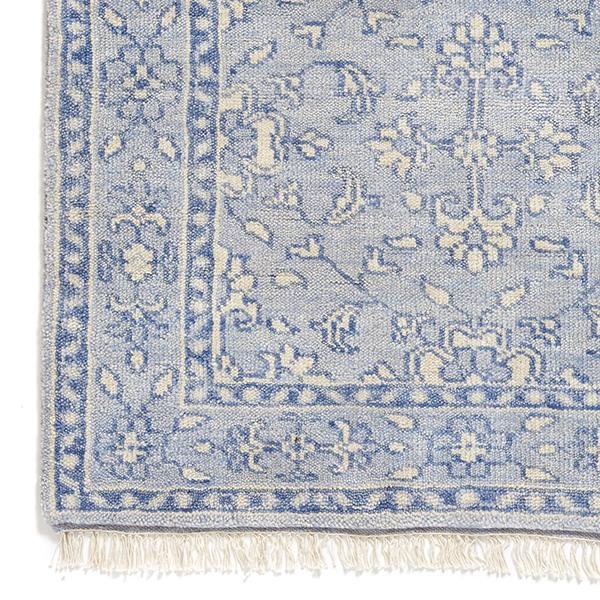 Emma Rug in Soft Blue