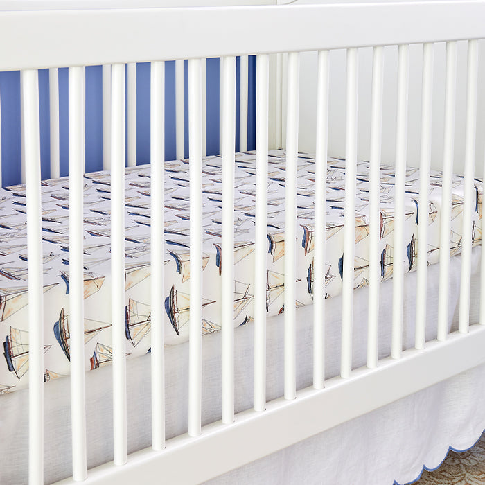 Sailing Crib Sheet