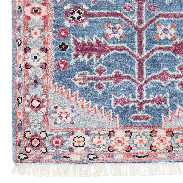 Maya Area Rug in Lilac Close Up Detail