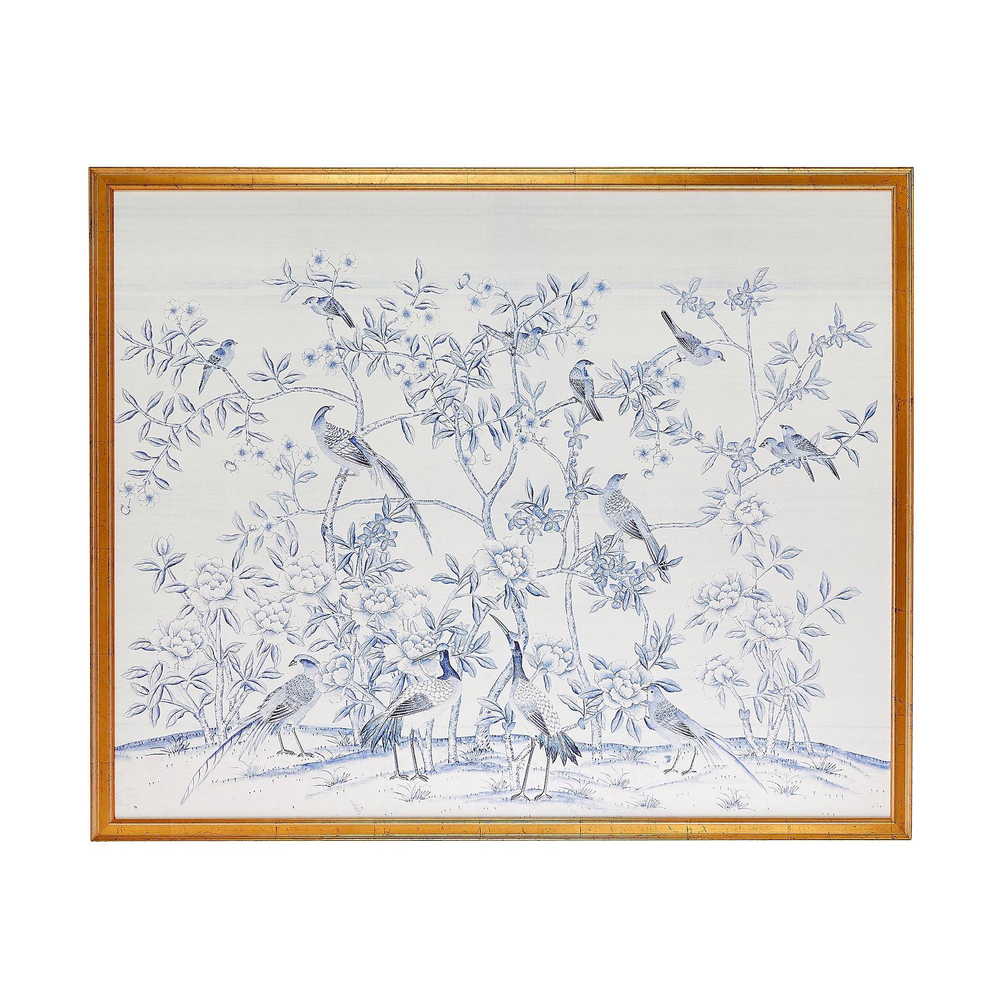 Songbird Garden Framed Mural