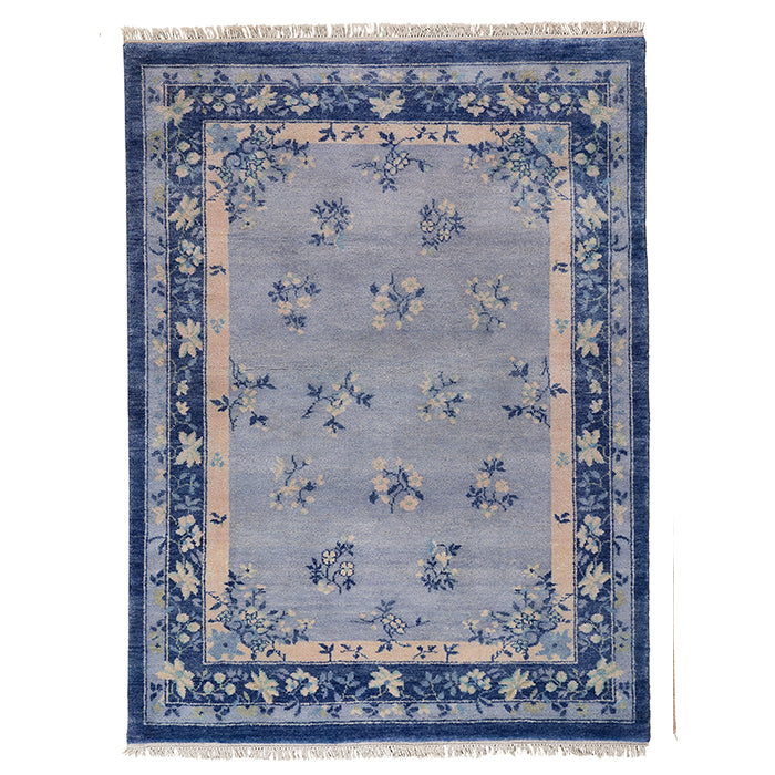 Miriam Floral Rug in Blue