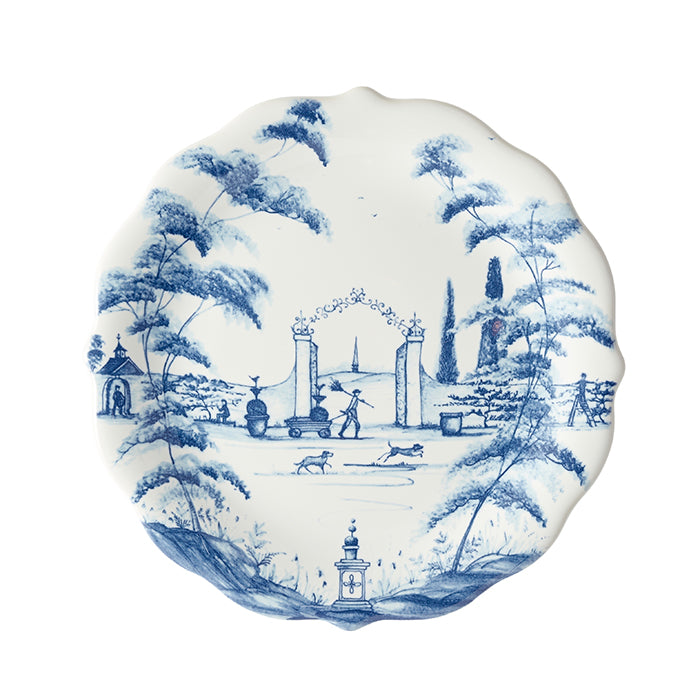 Country Estate Delft Blue Party Plates Set of 4