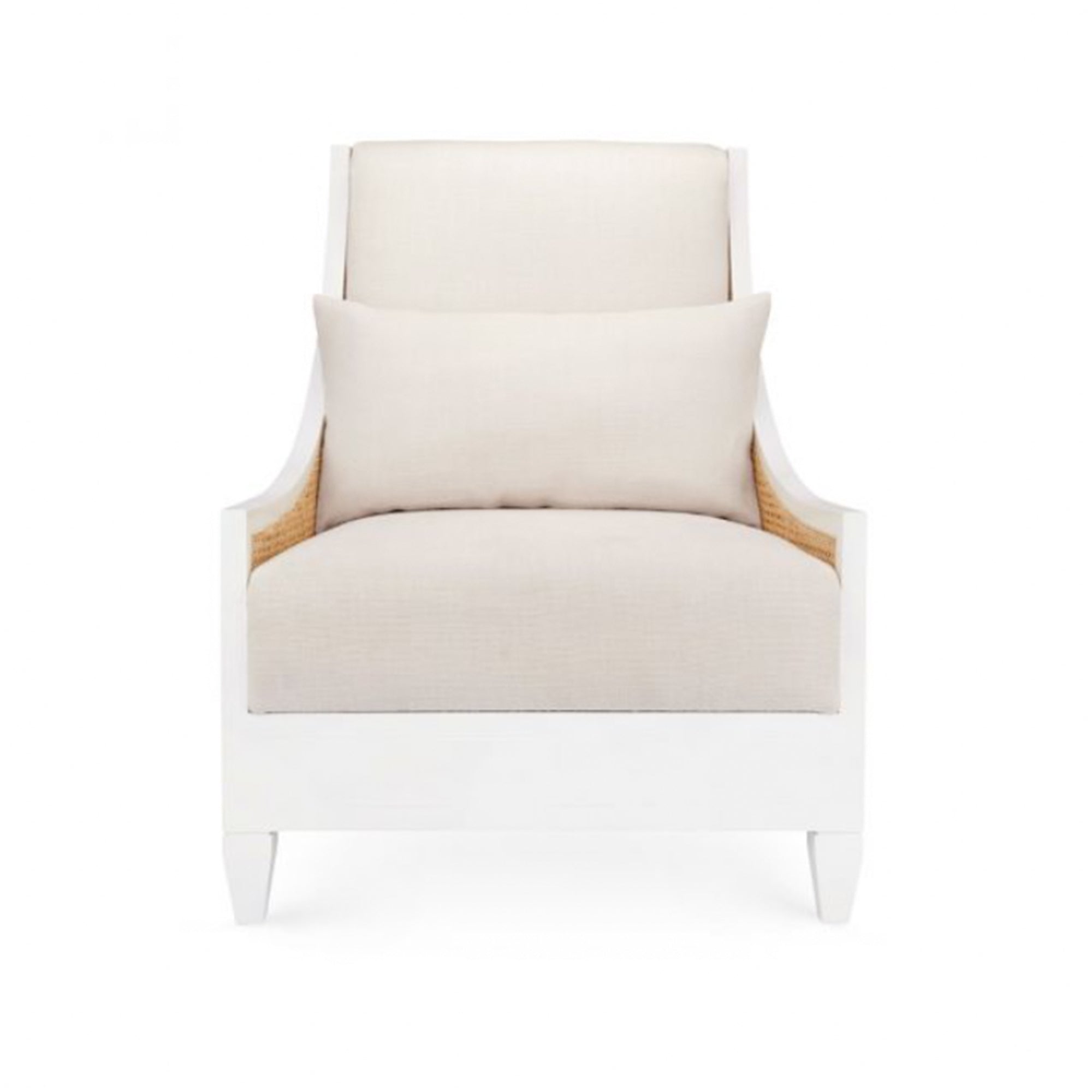 Neutral Campbell Club Chair with Pillow