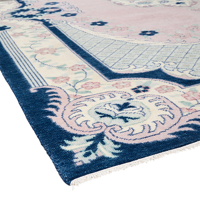 Details of Hand-Knotted Reverie Rug