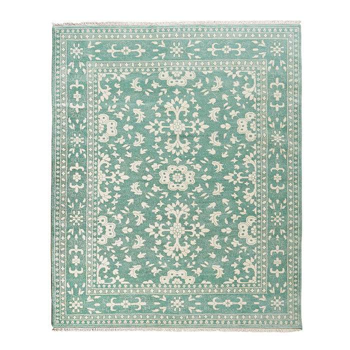 Emma Rug in Pear Green