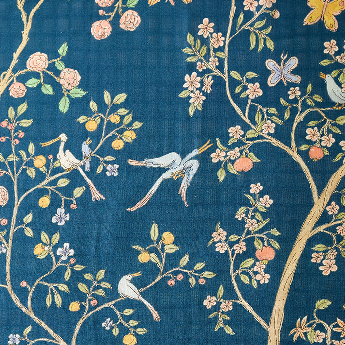 Design Detail on Atelier Choux Carré In Bloom Night Swaddle Blanket