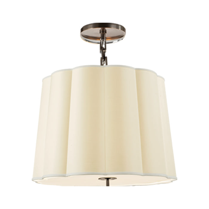 Simple Scallop Large Hanging Shade