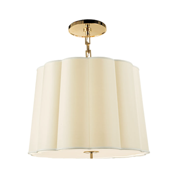 Simple Scallop Large Hanging Shade