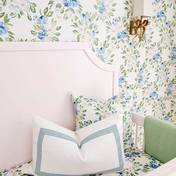 Secret Garden Floral Wallpaper in Nursery